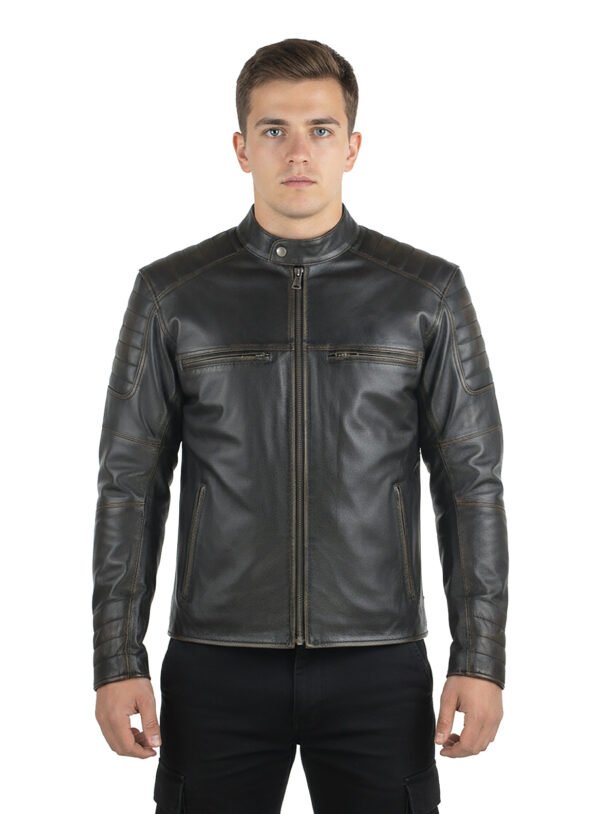TALON Cafe Racer Leather Jacket