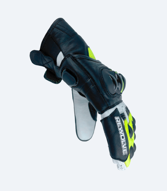 Rock motorcycle leather gloves downside