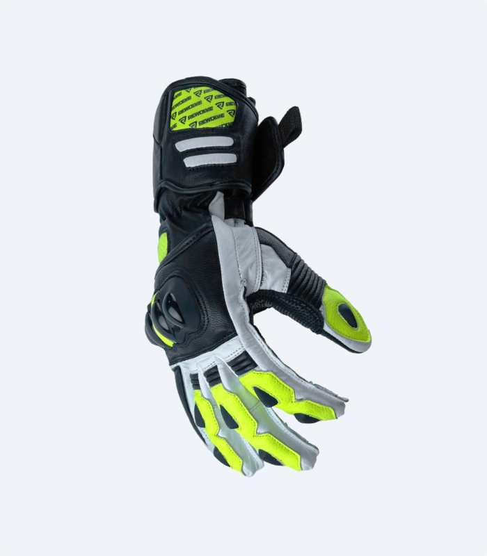 Talon motorcycle leather gloves thumb