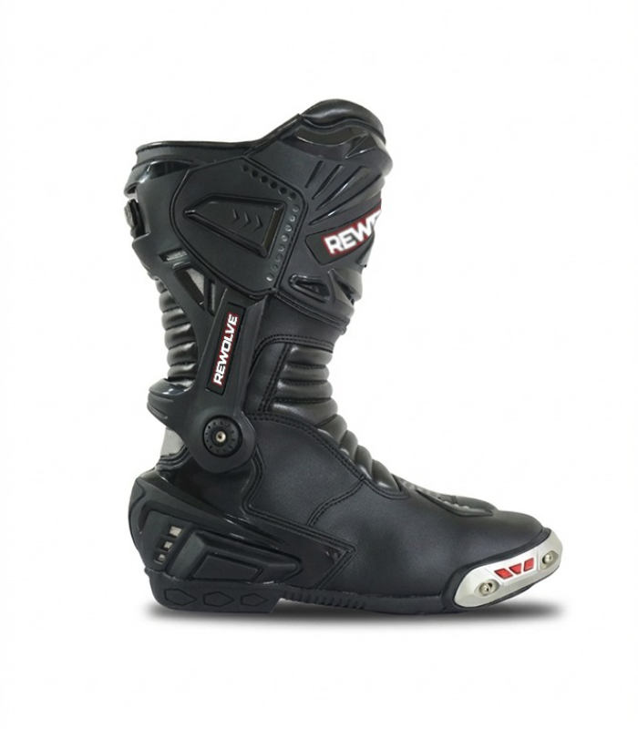 bormida motorcycle leather boots right